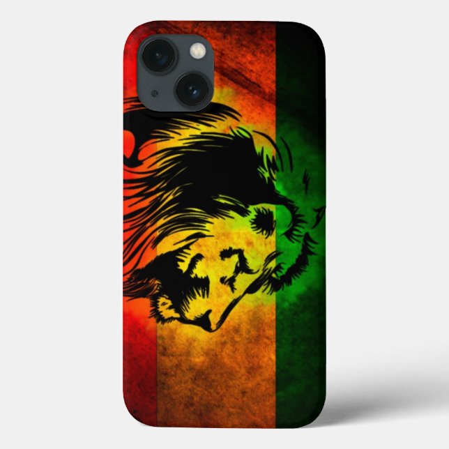 Coques Case-Mate iPhone Lion reggae de Cori Reith Rasta (Verso)