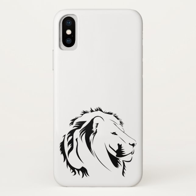 Coques Case-Mate iPhone Lion Tribal 001 (Dos)
