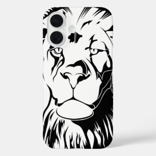 Coque Pour iPhone 16 Lion Tribal 002