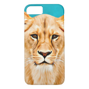 Case-Mate iPhone Case Lioness Portrait Peinture Wild Life Amateurs Cadea