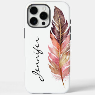 Coque iPhone 16 Pro Max L'iPhone américain autochtone boho tendance