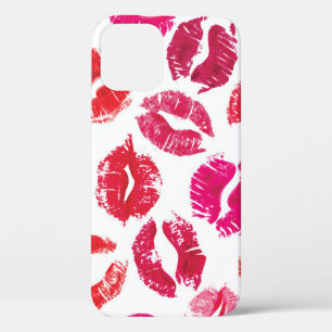 Case-Mate iPhone Case Lipstick Baisers Motif sans couture.