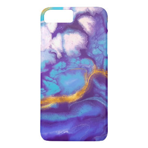 Case-Mate iPhone Case Liquide bleu
