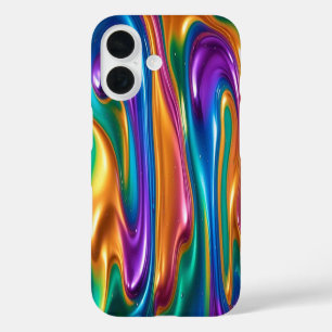 Liquide coloré #4 - iPhone 16 Coques