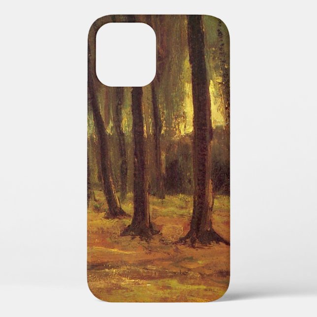 Coques Case-Mate iPhone Lisière d'un bois par Vincent van Gogh (Verso)