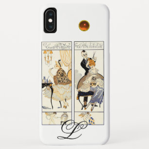 COQUE POUR iPhone XS MAX LISTE DES CHEVEUX, SALON DE BEAUTÉ MODE MASQUER AR