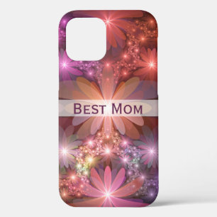 Case-Mate iPhone Case Lit De Fleurs Brillant Abstrait Fractal Art Best M