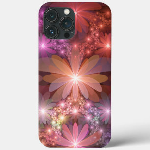 Case-Mate iPhone Case Lit De Fleurs Coloré brillant Abstrait Fractage Ar