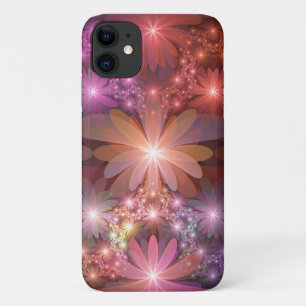 Case-Mate iPhone Case Lit De Fleurs Coloré brillant Abstrait Fractage Ar