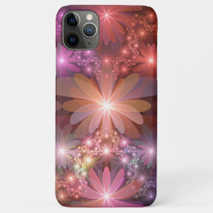 Case-Mate iPhone Case Lit De Fleurs Coloré Brillant Art Fractal Abstrait