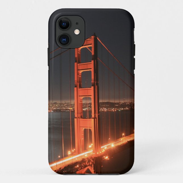 Coques Case-Mate iPhone Lit de San Francisco golden gate bridge la nuit (Dos)