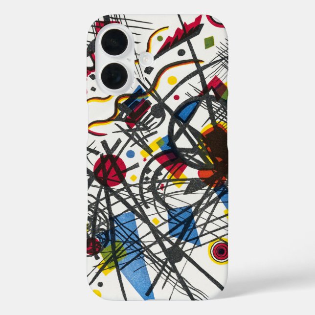 Coques Case-Mate iPhone Lithographie pour Vierte Bauhausmappe par Kandinsk (Verso)