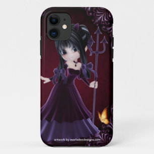Coque iPhone 11 Little Cookie Devil Girl Design 6