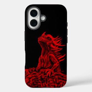Coque Pour iPhone 16 Little red Dragon