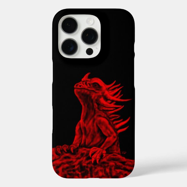Coques Case-Mate iPhone Little red Dragon (Verso)