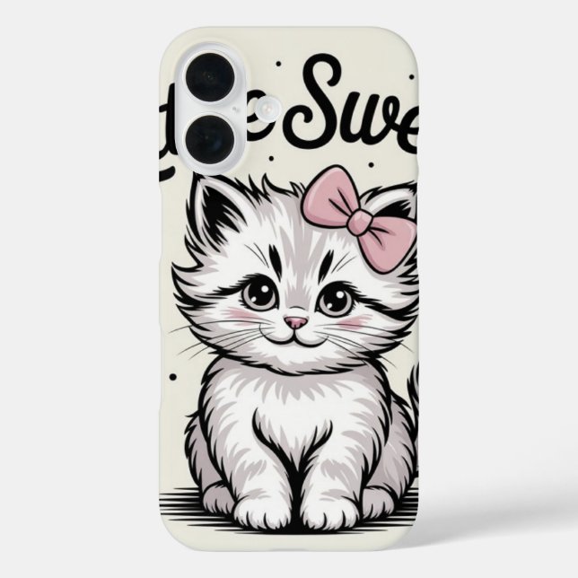 Coques Case-Mate iPhone Little sweet Kitty (Verso)