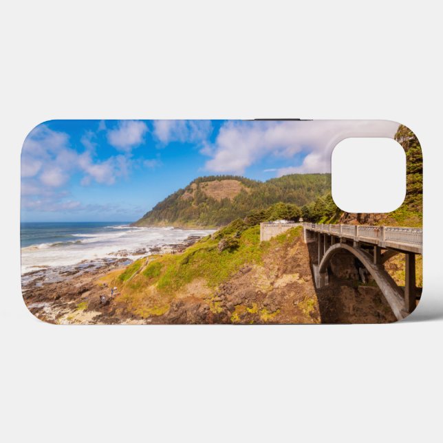 Coques Case-Mate iPhone Littoral | Chasme de Cook, Yachat, Oregon (Verso (horizontal))