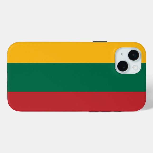 Coques Case-Mate iPhone Lituanie (Verso (horizontal))