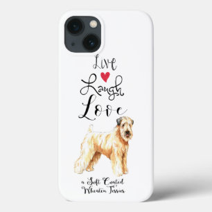 Case-Mate iPhone Case Live Laugh Love a Wheaten