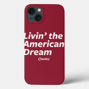 iPhone 13 Coque Livin le rêve américain