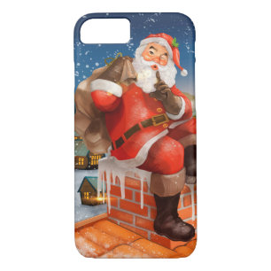 Case-Mate iPhone Case Livraison du Père Noël Chimney