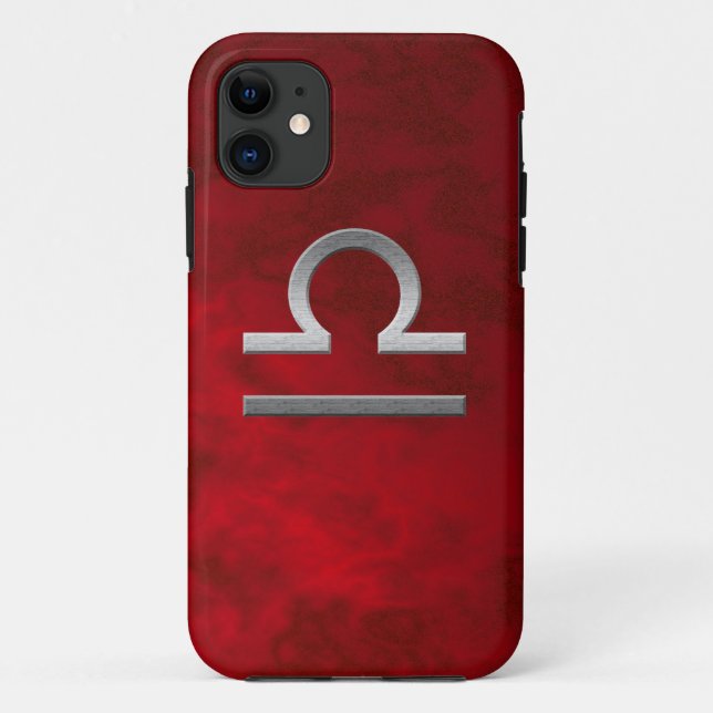 Coques Case-Mate iPhone livre argent - rouge (Dos)