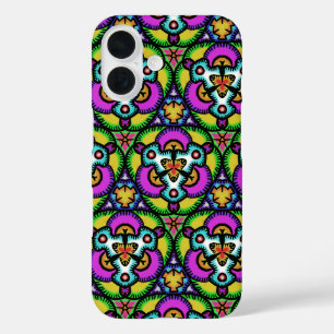 Coque Pour iPhone 16 Livre de coloriage exotique Mandala Bold Coloré