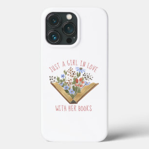 Case-Mate iPhone Case Livre Lover Open Livre Avec Fleurs