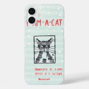 Coques iPhone 16 Plus Livre vintage Je suis un chat Iphone 5