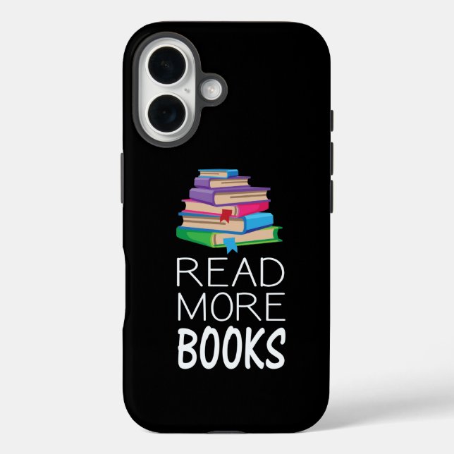 Coques Case-Mate iPhone Livres - Lire plus de livres (Verso)