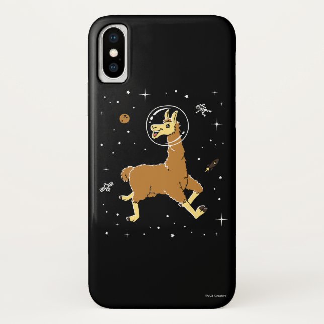 Coques Case-Mate iPhone Llama Animaux Dans L'Espace (Dos)