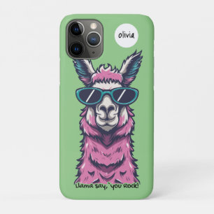 Case-Mate iPhone Case Llama vous dit Rock Pose ironique dans les lunet