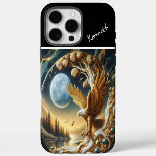 Coque iPhone 16 Pro Max L'océan paisible du guerrier de l'aigle