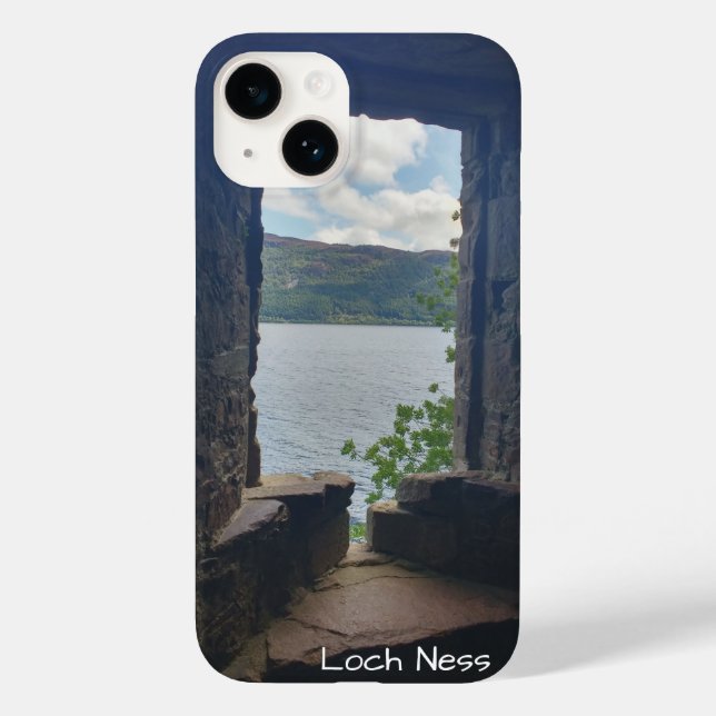 Coques Case-Mate iPhone Loch Ness vu du château d'Urquhart (Verso)