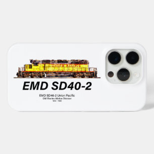 Coque Case-Mate iPhone Locomotive diesel EMD SD40-2. Union Pacifique