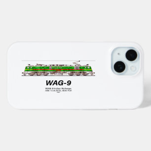 Coque Case-Mate iPhone Locomotive WAG-9. Train de fret des chemins de fer