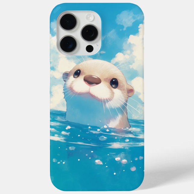 Coques Case-Mate iPhone L'Odyssée aquatique Otter (Verso)