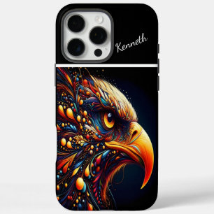 Coque iPhone 16 Pro Max L'oeil de couleur de l'aigle