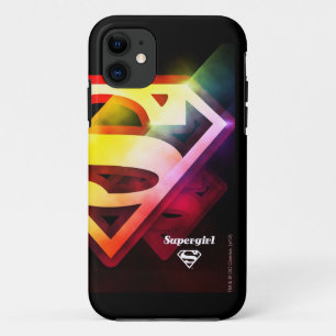 Coque Case-Mate Pour iPhone Logo coloré de Supergirl