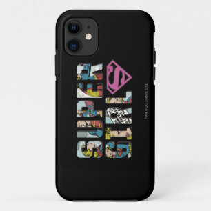 Coques Pour iPhone Logo de bande dessinée Supergirl