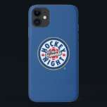 Coque iPhone 11  Logo de Hockey Night in Canada<br><div class="desc">Logo actuel, utilisé depuis 1998. Hockey Night in Canada est la marque des diffusions au Canada des matchs de hockey de la Ligue nationale de hockey. Ce nom a été donné à toutes les diffusions du hockey de la LNH sur CBC Television (sans égard au moment de la journée), mais...</div>