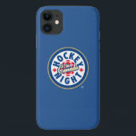 Coque iPhone 11  Logo de Hockey Night in Canada<br><div class="desc">Logo actuel, utilisé depuis 1998. Hockey Night in Canada est la marque des diffusions au Canada des matchs de hockey de la Ligue nationale de hockey. Ce nom a été donné à toutes les diffusions du hockey de la LNH sur CBC Television (sans égard au moment de la journée), mais...</div>