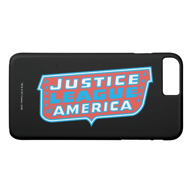 Coques Case-Mate iPhone Logo de la Justice League of America (Dos (Horizontal))