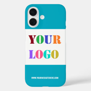 Coque Pour iPhone 16 Logo de l'entreprise personnalisée et Modèle de co