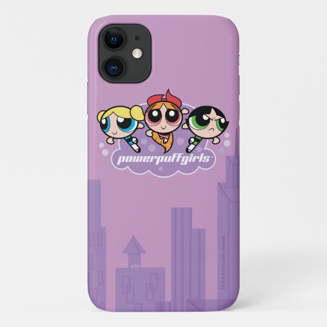 Coques Case-Mate iPhone Logo de l'équipe de Powerpuff (Dos)