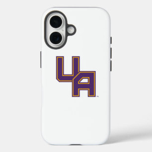 Coque Pour iPhone 16 Logo de l'Université d'Albany Initials