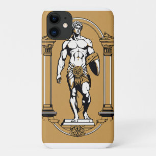 Case-Mate iPhone Case Logo de luxe - Myxnt avec Statue Géométrique & Gre