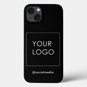 Case-Mate iPhone Case Logo de marque Black Company Business Modern