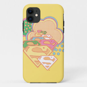 Etui iPhone Case-Mate Logo de nuage coloré Supergirl