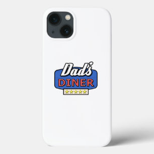 iPhone 13 Case Logo de papa's Diner - Un cadeau pour papa